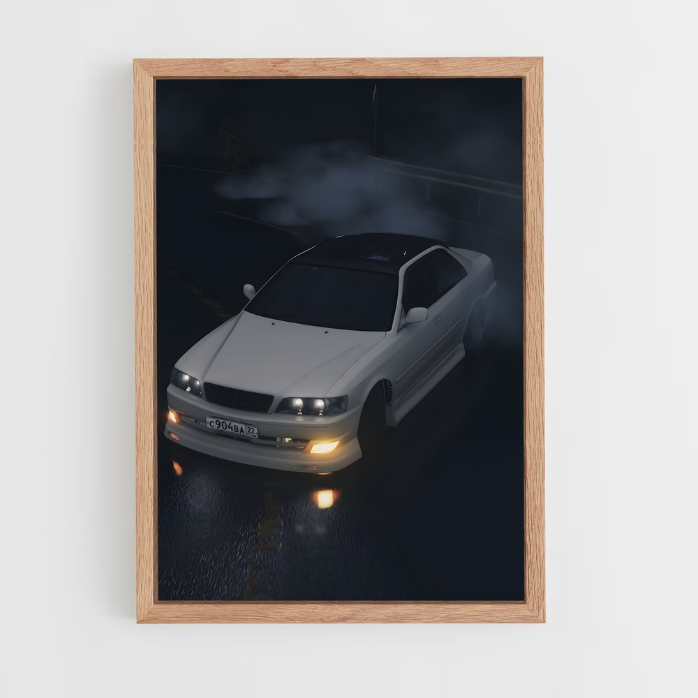 Poster Chaser jzx100 Éclatant – affiche Toyota (vue 4)